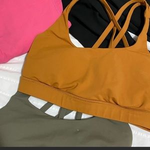 Lululemon energy bras in size 4
